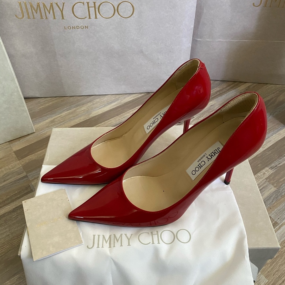 Jimmy Choo Agnes Heels Stiletto Size EU 38 US 8